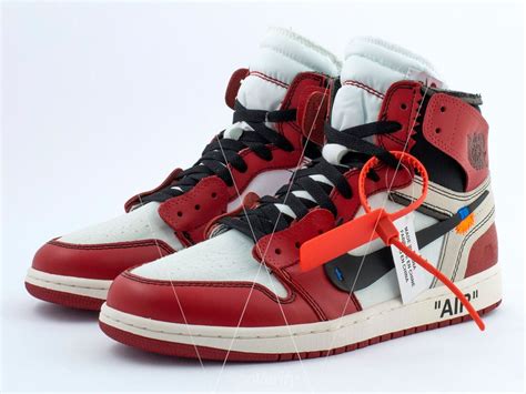 nike air jordan 1 chicago off white replica|jordan 1 high white chicago.